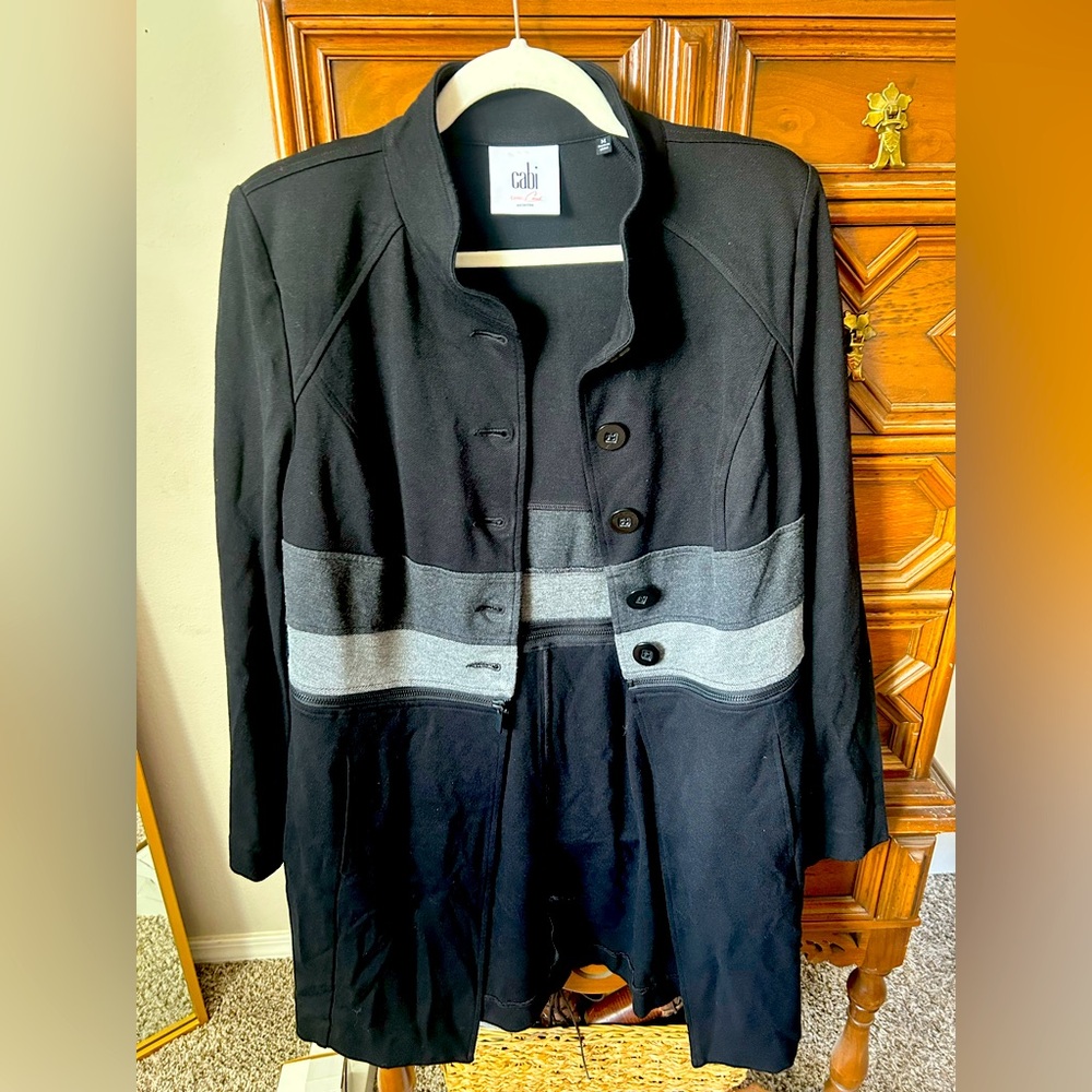 Cabi vintage Black and Gray Women's Jacket